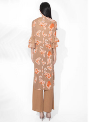 Luxury Pleated Tunic Pants Set