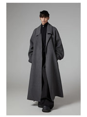 Men's Iconic Extra Long Wool-Blend Trench Coat