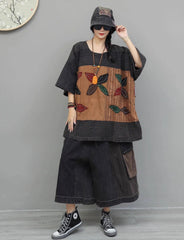 Luxury Boho Cotton & Linen 2-Piece