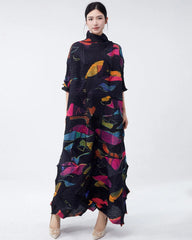 Luxury Tunic Pleated Dress