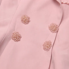 Luxury Ruffled Pleated Skirt Set