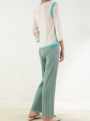 Luxury Casual/Formal Pleats Pants