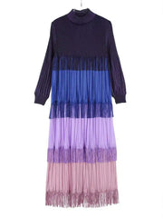 Luxury Pleated Fringe Dress