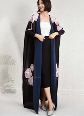 Luxury Japanese Pleated Coat