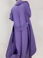 Truly Pleated Plisse Coat