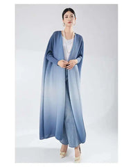 Women's Flowing Pleated Duster