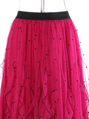 Couture Polka Dot Tulle Skirt