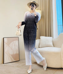 Formal Travel Luxury Plissé Set