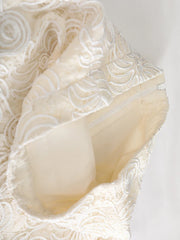 Luxury Pearl Tulle Maxi Skirt