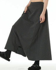 Avant-Garde Drop-Crotch Trousers