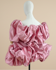 Luxury Satin Off-Shoulder Bolero