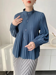 Luxury Pleated Daily Coat