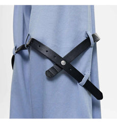 Men's Belted Wide Trousers & Top