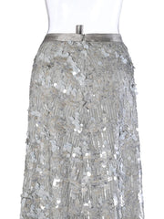 Luxury Sequin Embellished Skirt