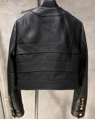 Couture Lambskin Leather Jacket