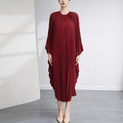 Luxury Pleated Kaftan Dress
