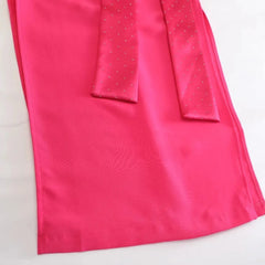Couture Satin Bow Skirt