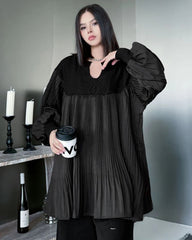 Oversized Lantern Sleeve Top
