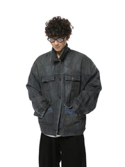 Men's Elite Black Dyed Denim Signature Jacket