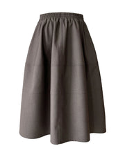 Luxury Minimalist A-Line Skirt