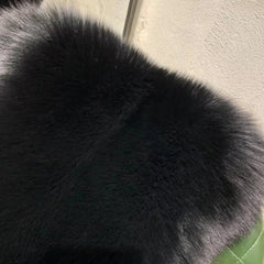 Full-Length Genuine Fox Fur Coat