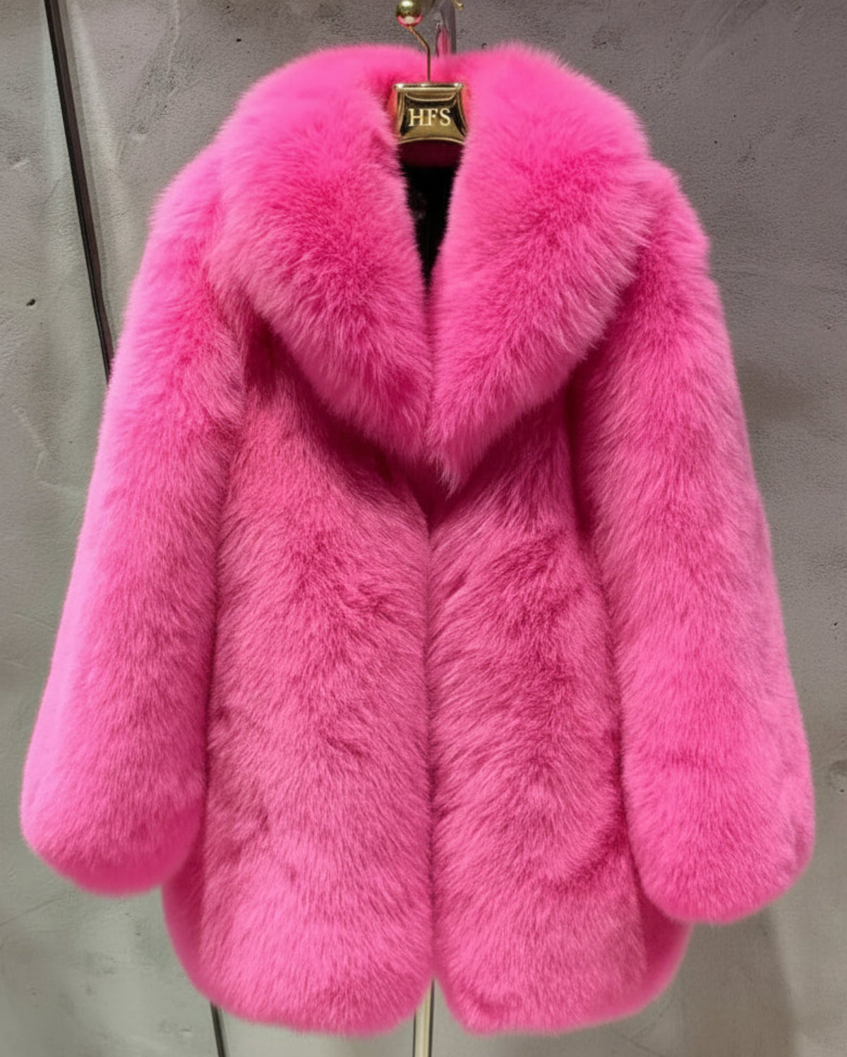 Couture Fox Fur Coat