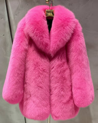 Couture Fox Fur Coat