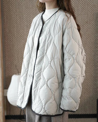 Premium Diamond-Quilted Jacket