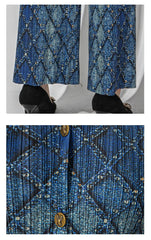 Elegant Pleated 2-Piece Set