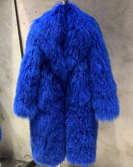 Luxury Mongolian Fur Alpine Coat