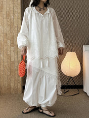 Luxury Japanese-Style Blouse