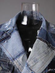 Women's Luxury Denim Trench Coat