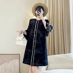 Truly Pleated Loose Fit Dress