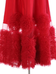 Luxury Tulle Ruffle Skirt