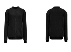 Luxury Plisse Bomber Jacket
