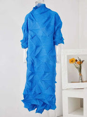 Luxury Pleated Folded Dress