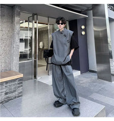 Men's Japanese Bushido Streetwear Baggy Set