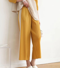 Luxury Plissé Top & Pant Set