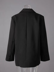 Velvet Sequin Boyfriend Blazer