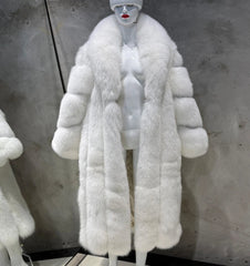 Women’s Fox Fur Full-Length Coat
