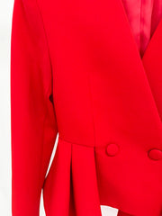 Women's Red Suit Set