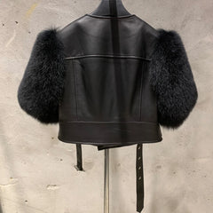 Couture Biker Leather Jacket