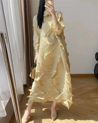 Luxury Evening Pleated Kaftan