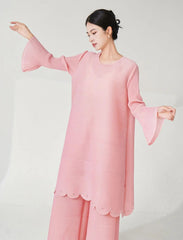 Luxury Pleated Trouser 2-Piece Set