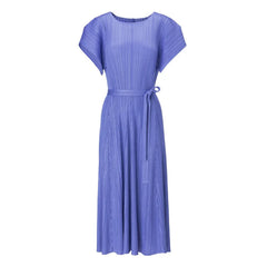 Luxe Plisse Glam Sleeve Dress
