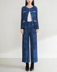 Couture Pleats Blazer & Pants