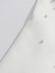 Luxury Pearl & Floral Blazer