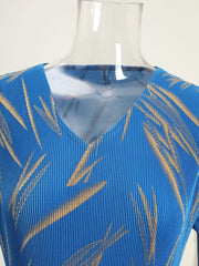 Luxury Pleats Formal Dress