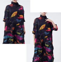 Luxury Tunic Pleated Dress