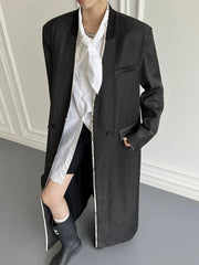 HEYFANCYSTYLE High-End Korean Style Trench Coat
